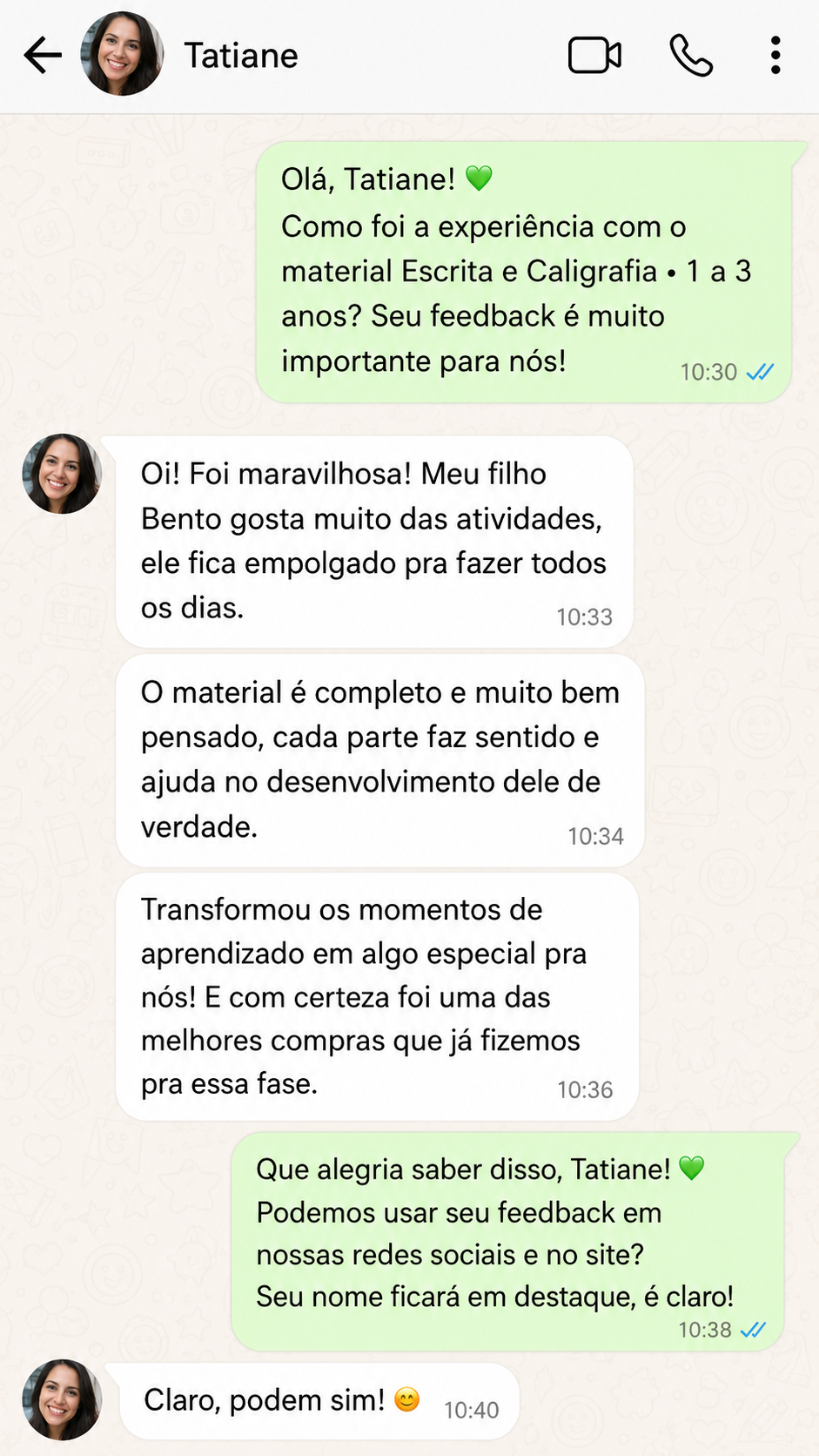 Depoimento real de cliente 10